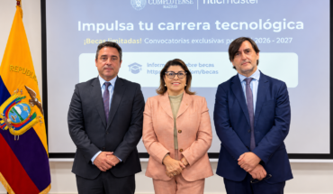 La Embajada del Ecuador y Ntic Máster impulsan becas de posgrados tecnológicos para ecuatorianos en España y territorio nacional